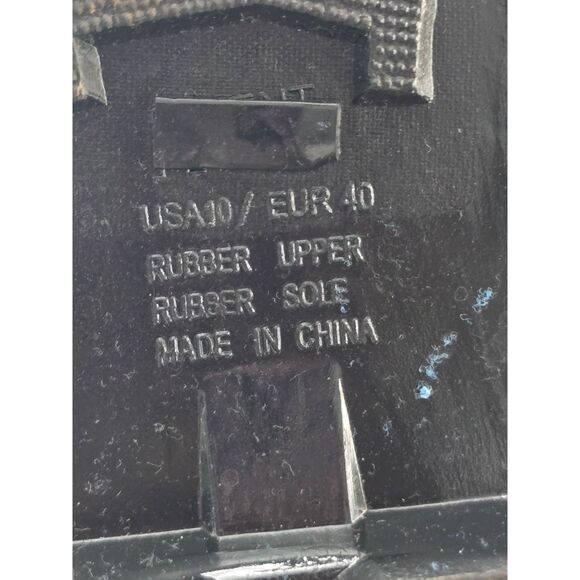 Corkys Fleur De Lis Size 10 Rain Boots Rubber Boots - Picture 9 of 10